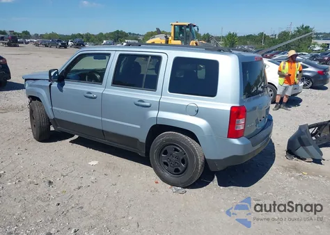 2013 Jeep Patriot Sport из США, поврежденный, VIN 1C4NJRBBXDD121235